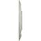 Ekena Millwork Blackthorne Ceiling Medallion (Fits Canopies up to 4 7/8"), 11 3/4"OD x 3 5/8"ID x 1"P, Flash Blue CM11BLFBS - alternate 3